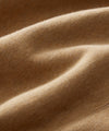 Cotton-Camelhair Fleece Sweatshirt in Camel